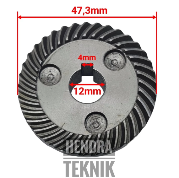 PART GEAR SET 9553B GIR SET GRINDA 9553 HELICAL SPAREPART HELICAN GEAR