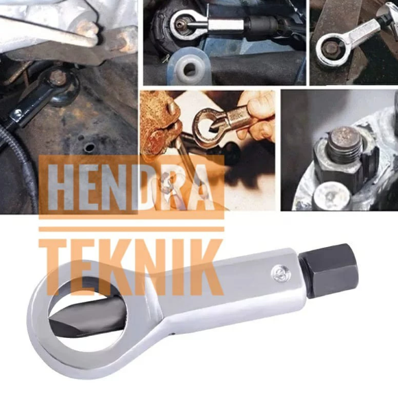 KUNCI BUKA BAUT KARAT 12MM - 16MM ALAT BUKA MUR MACET NUT SPLITTER 12-16 MM KUNCI RING PEMBELAH MUR