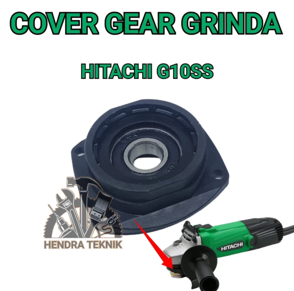 COVER GEARBOX G10SS / G10SS2 PACKING GLAND TUTUP GEAR SPAREPART GRINDA HITACHI RUMAH BEARING PLASTIK MESIN