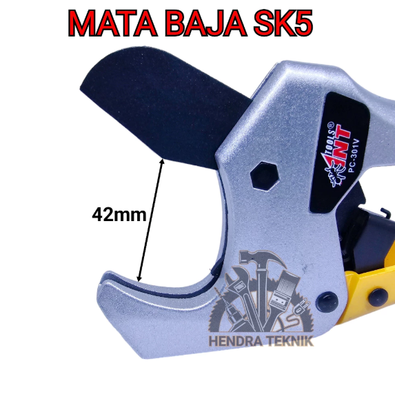 TANG POTONG PVC 1 5/8" PRALON GUNTING PIPA PVC ALAT POTONG PIPA 42MM CAST HD