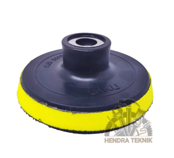 TATAKAN AMPLAS 3" INCI BANTALAN BULAT 8,5CM KRETEKAN PAD 85MM TATAKAN BULAT PAD TANPA LEM GRINDA 3IN MURAH