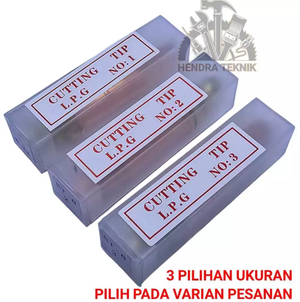 CUTTING TIP LPG MODEL STRONG 8 NO 1 2 3 MATA BLENDER POTONG ELPIJI MDL ST-8 #1 #2 #3