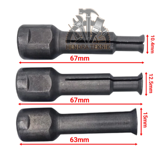 SPAREPART TRACKER BEARING INNER 3PCS GIGI TREK KLAKER MATA PENARIK BEARING PULLER PART SET