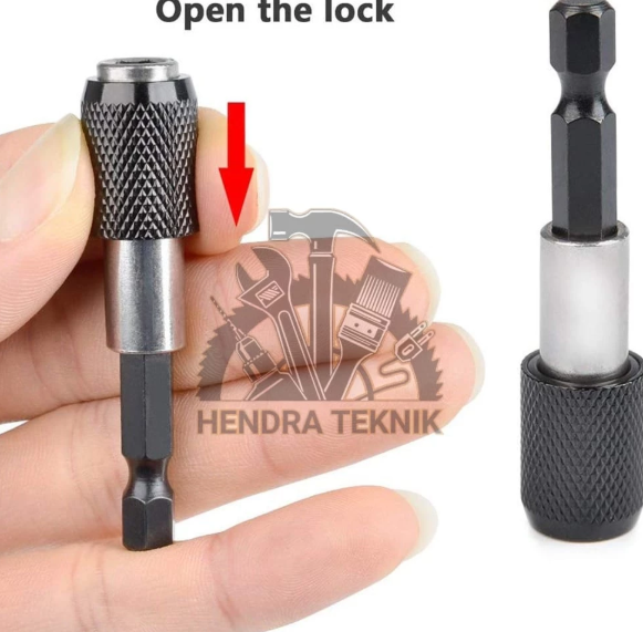 ADAPTOR PEMANJANG SET 3PCS EXTENSION BAR MATA OBENG SAMBUNGAN PANJANG HEX SEGI 6