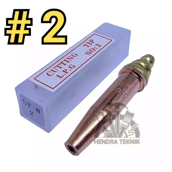 CUTTING TIP LPG MODEL STRONG 8 NO 1 2 3 MATA BLENDER POTONG ELPIJI MDL ST-8 #1 #2 #3