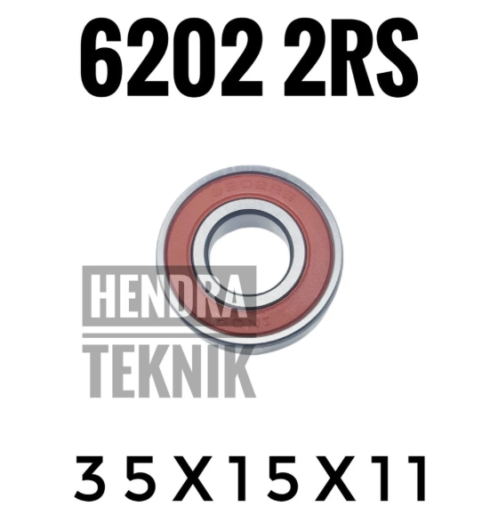 BEARING 6202 2RS LAKER 6202 KLAKER 35x15x11 LAHER LAHAR BALL BERING