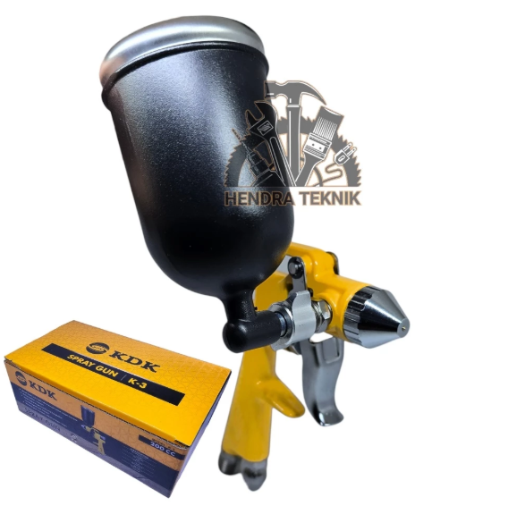 SPRAYGUN K-3 SPRAY GUN TABUNG ATAS SPET DUCO SEPET DICO SEMPROT CAT TEMBAK CAT 200CC