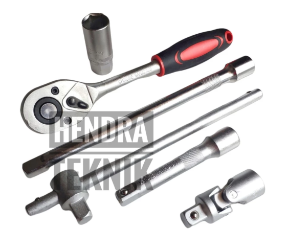 KUNCI SOK 24PCS DR 1per2 inci KUNCI SOCK SET RATCHET SOCKET SET 0.5 in SHOCK MURAH KUNCI SOKET HOBI