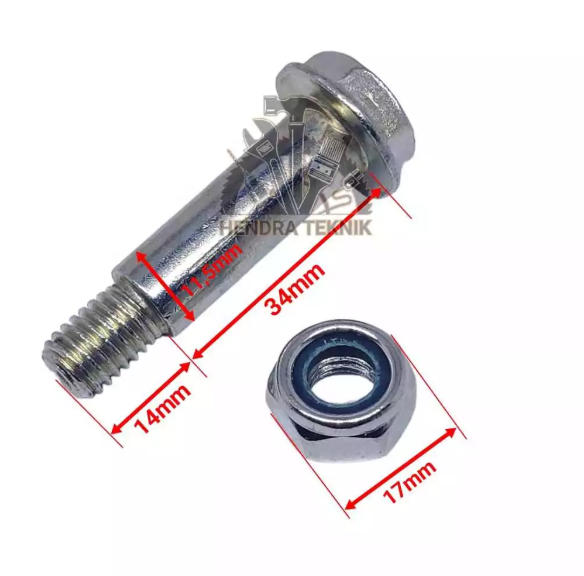 AS RODA KOMPRESOR MUR BAUT RODA COMPRESSOR SPAREPART AS BESI IMPEK MURAH