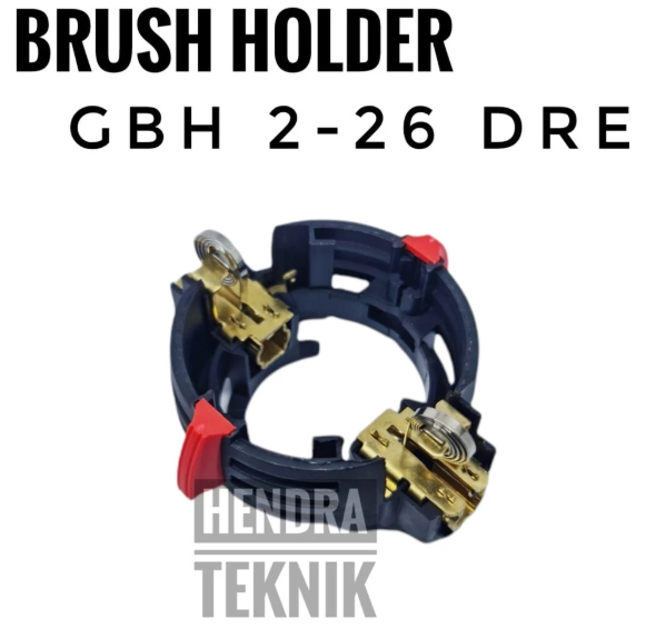 SPAREPART BRUSH HOLDER GBH 2-26 DRE SUKU CADANG RUMAH CARBON BRUSH DUDUKAN ARANG BOSTEL 2-24