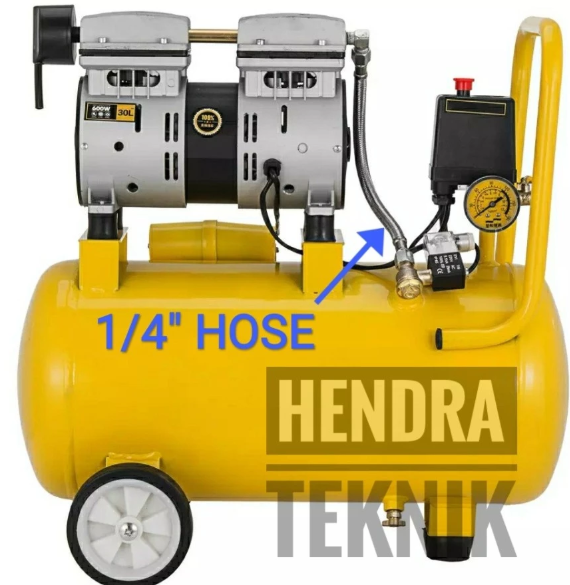 SELANG KOMPRESOR 13mm 35cm PIPA DISCHARGE COMPRESSOR 1HP SPAREPART SILENT OILLESS 3/4HP
