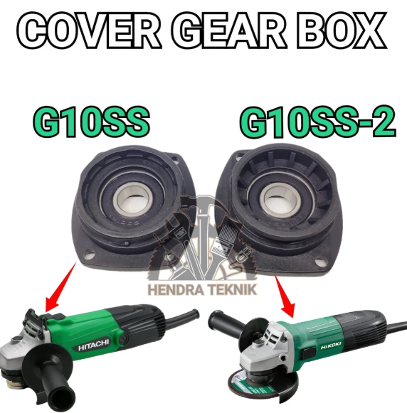 COVER GEARBOX G10SS / G10SS2 PACKING GLAND TUTUP GEAR SPAREPART GRINDA HITACHI RUMAH BEARING PLASTIK MESIN