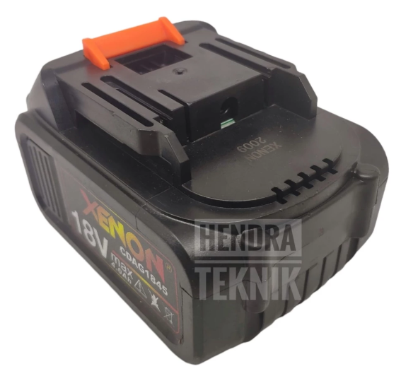 SPARE PART BATERAI CORDLESS XENON 18 Volt 4.0Ah BATERE CDIW CDAG CDID CDCS CDHD 1845 CDGT700 CDGT800