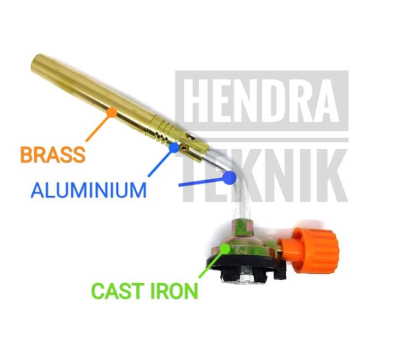 MICRO HEATING TORCH.PEMANAS. KEPALA MINI GAS TORCH KALENG. ALAT LAS MINI FULL KUNINGAN