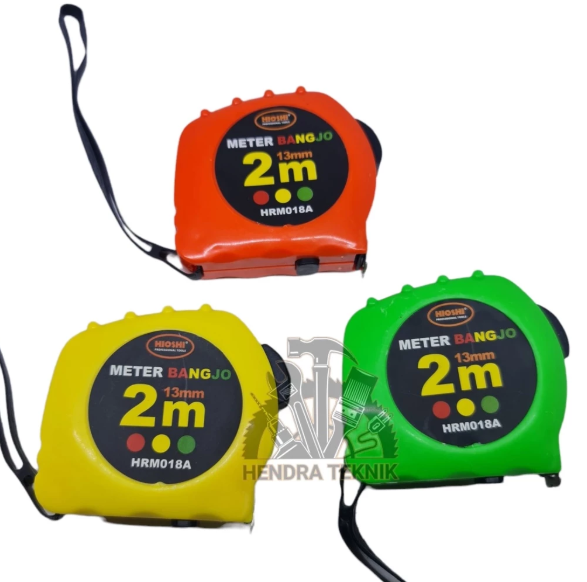METERAN ROL 2 M PLASTIK ROL METER 2 METER MURAH PITA UKUR GULUNG BAGUS