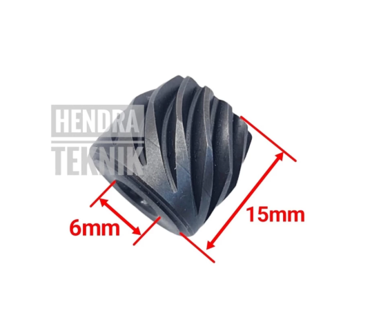 PART GEAR SET 9553B GIR SET GRINDA 9553 HELICAL SPAREPART HELICAN GEAR