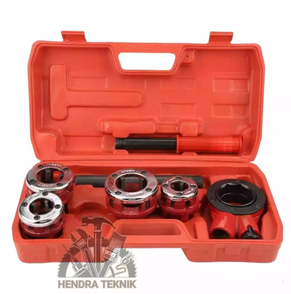 SNEI PIPA LEDENG SET ALAT DRAT PIPA BESI TIPE 62 DRAT 1/2" 3/4" 1" 1 1/4" MURAH