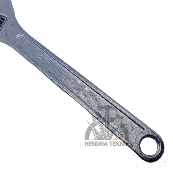 KUNCI INGGRIS 12" KUNCI BAGO 12 DIM ADJUSTABLE WRENCH 300MM KUNCI KOMBINASI 30CM