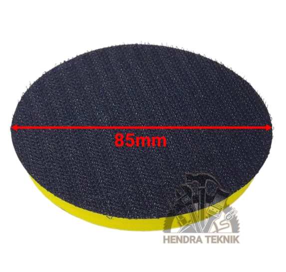 TATAKAN AMPLAS 3" INCI BANTALAN BULAT 8,5CM KRETEKAN PAD 85MM TATAKAN BULAT PAD TANPA LEM GRINDA 3IN MURAH