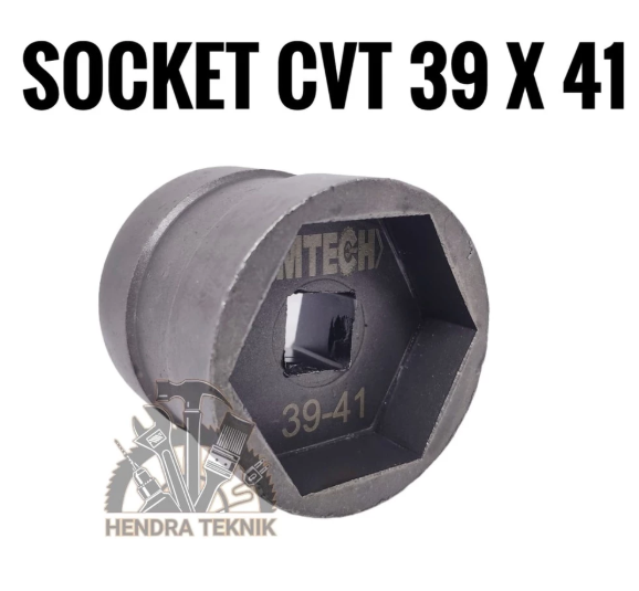 KUNCI SOK MUR KOPLING 39mm X 41mm KUNCI SOKET BLOCK CVT MATIC 39X41 SOCKET 39-41 COUPLING NUT WRENCH MURAH