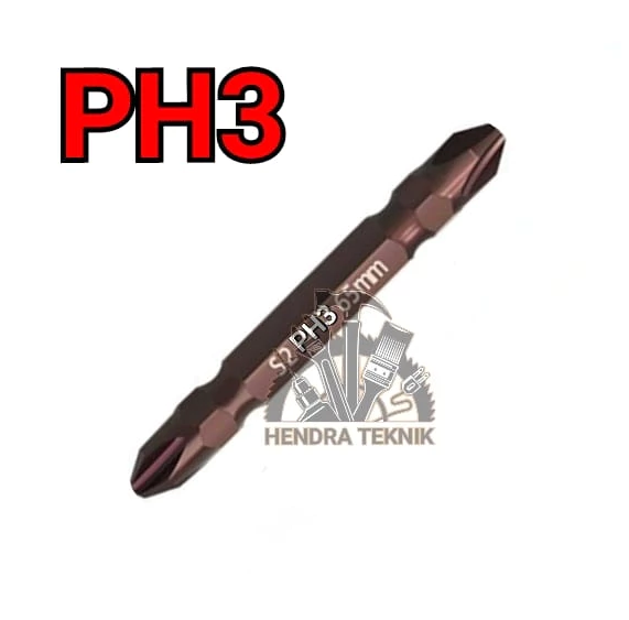 MATA OBENG BOLAK BALIK PH3 OBENG BOR 2WAY OBENG ANGIN plus plus BAJA S2