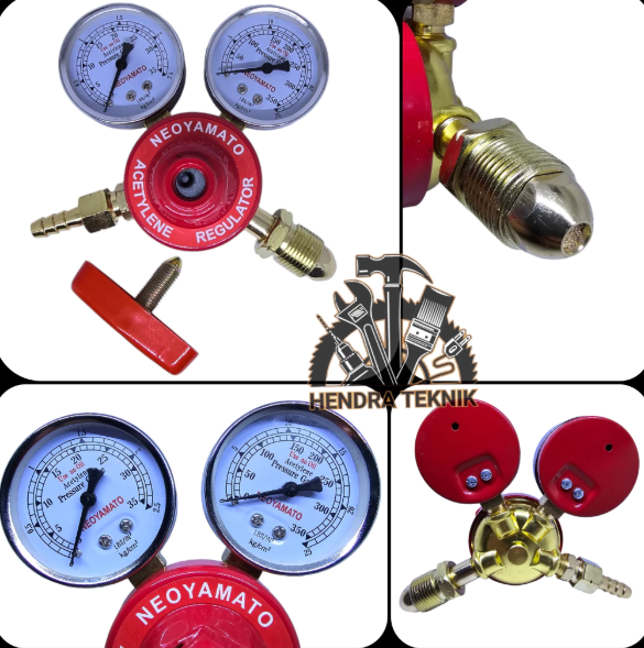 REGULATOR OXYGEN LPG ACETYLENE YAMATO REGULATOR LAS REGULATOR OKSIGEN ELPIJI ASITELIN KEPALA LAS TANGKI TABUNG