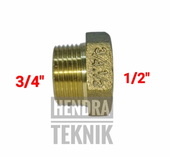 VERLOOP RING 1/2" x 3/4" INCI KUNINGAN VLUPRING VLUKRING VLOOP RING VERLUP RING 20mm X 25mm