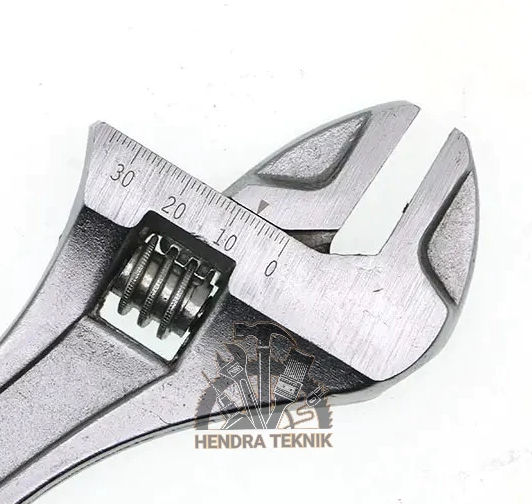 KUNCI INGGRIS 8 INCH HD KUNCI BAGO CRV HD 200mm KUNCI BAKO 20CM ADJUSTABLE WRENCH 8 DIM IN