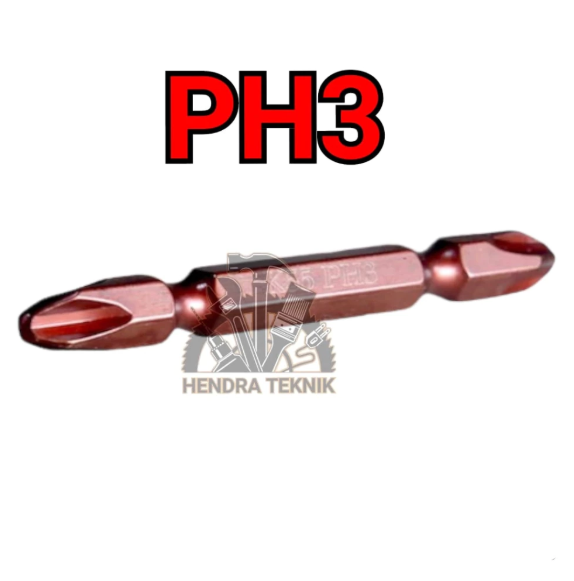 MATA OBENG BOLAK BALIK PH3 OBENG BOR 2WAY OBENG ANGIN plus plus BAJA S2