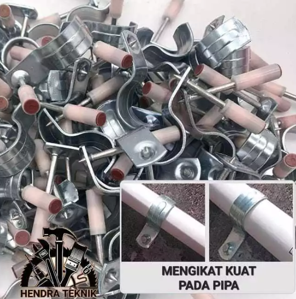 per 50 PCS PAKU BETON TEMBAK STAMPSET 7.3MM X 27MM REFILL PAKU KLEM U PIPA 25MM MINI RAMSET 7,3MM 