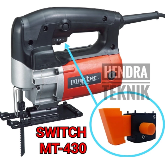 SPARE PART SWITCH JIGSAW MAKTEC MT-430 SAKLAR GRAJI SUKU CADANG SKAKEL MESIN GERGAJI TRIPLEX