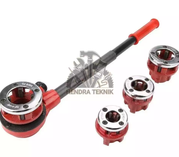 SNEI PIPA LEDENG SET ALAT DRAT PIPA BESI TIPE 62 DRAT 1/2" 3/4" 1" 1 1/4" MURAH