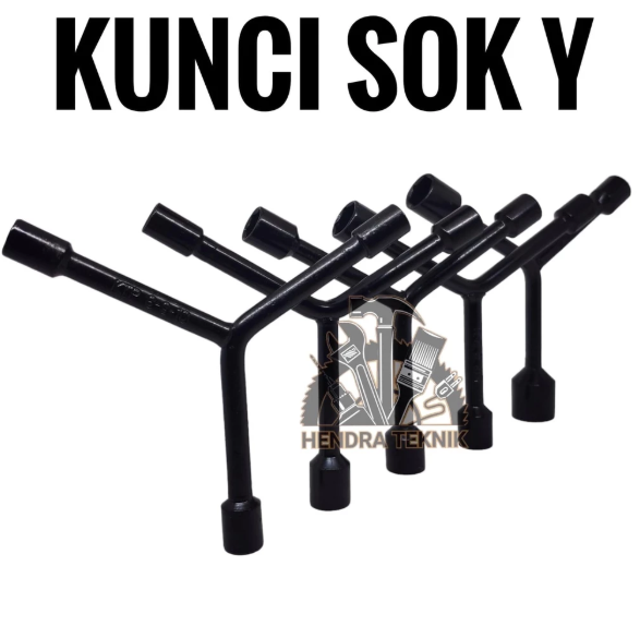 KUNCI SOK Y 8X9X10 8x10x12 10x11x13 10x12x14 SOCK Y CABANG 3 8MM 9MM 10MM 11MM 12MM 13MM 14MM SHOCK SHOK Y MURAH