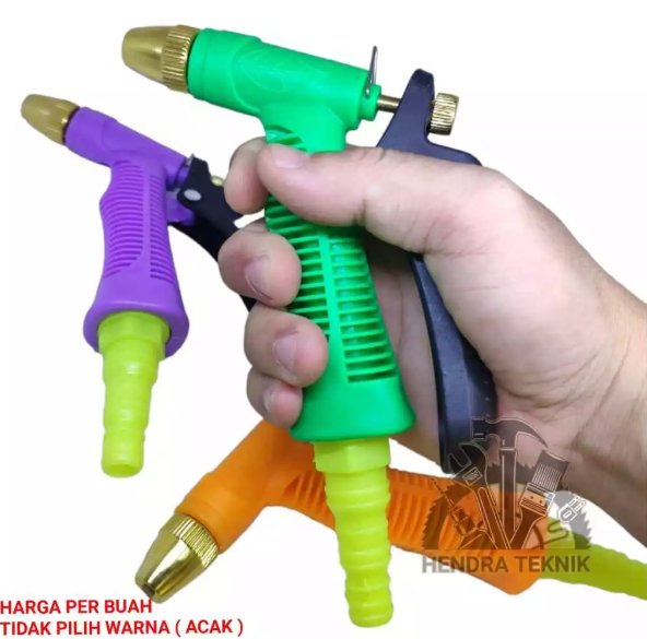 SEMPROTAN AIR PLASTIK SEMPROTAN TAMAN MURAH TEMBAKAN PISTOL AIR KEBUN ALAT SIRAM TANAMAN