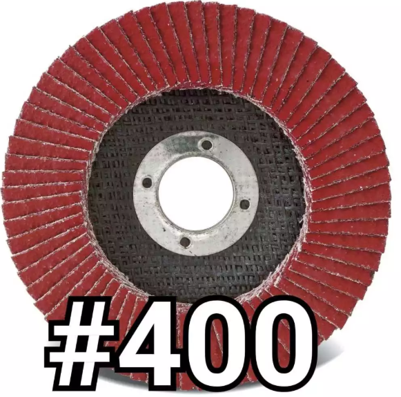 AMPLAS SUSUN 4"  FLAP DISC BESI 100MM REMPELAS TUMPUK FLAPDISC 10CM