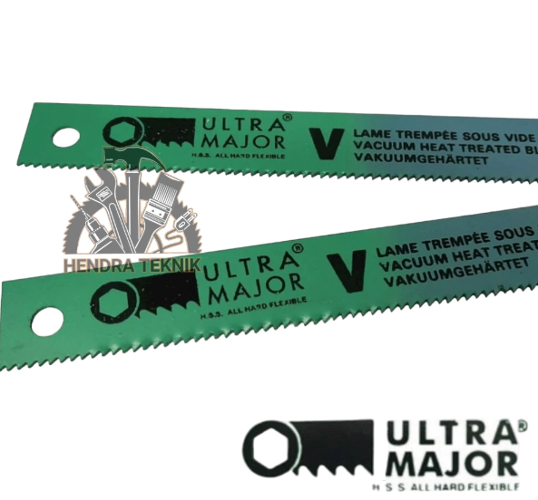 MATA GERGAJI BESI MESIN HSS 14" 16" 18" ULTRA MAJOR 350MM 400MM 450MM MAYOR HACKSAW BLADE 35CM 40CM 45CM
