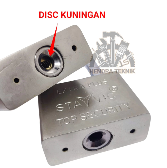 GEMBOK PUTIH 50MM PANJANG BESI KUNCI GANTUNG PAGAR TANPA PER 50 mm