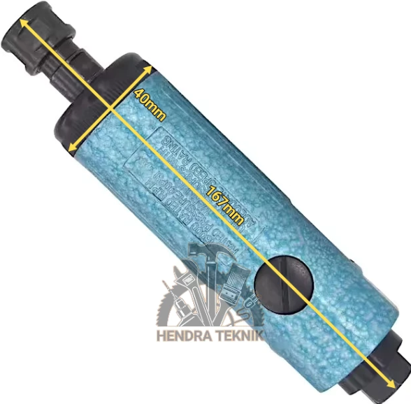 AIR DIE GRINDER 6MM DIE GRINDER ANGIN GRINDA ANGIN 1/4" MESIN ASAH ANGIN MESIN TUNER KOMPRESOR ALAT KOREK