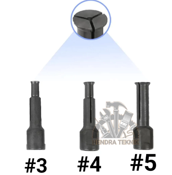 SPAREPART TRACKER BEARING INNER 3PCS GIGI TREK KLAKER MATA PENARIK BEARING PULLER PART SET