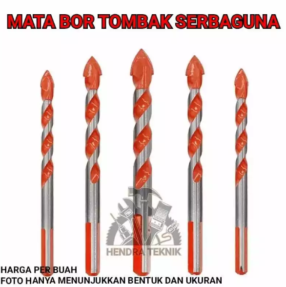 MATA BOR TOMBAK KACA KERAMIK 6 8 10 12 MM PEMBOLONG KACA PELUBANG KERAMIK 6mm 8mm 10mm 12mm