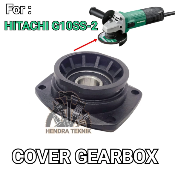 COVER GEARBOX G10SS / G10SS2 PACKING GLAND TUTUP GEAR SPAREPART GRINDA HITACHI RUMAH BEARING PLASTIK MESIN