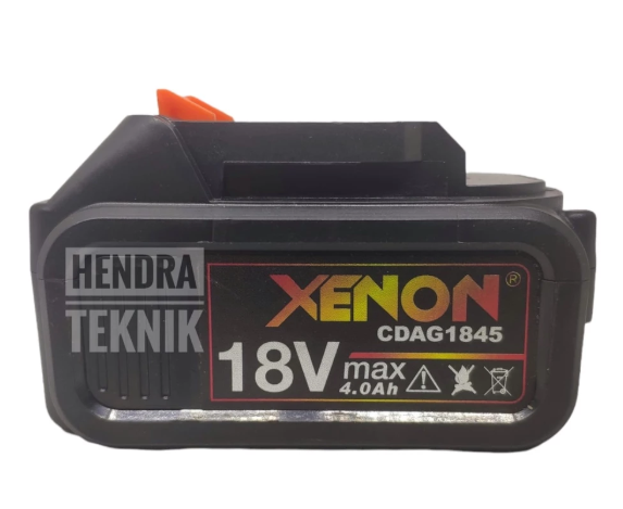 SPARE PART BATERAI CORDLESS XENON 18 Volt 4.0Ah BATERE CDIW CDAG CDID CDCS CDHD 1845 CDGT700 CDGT800