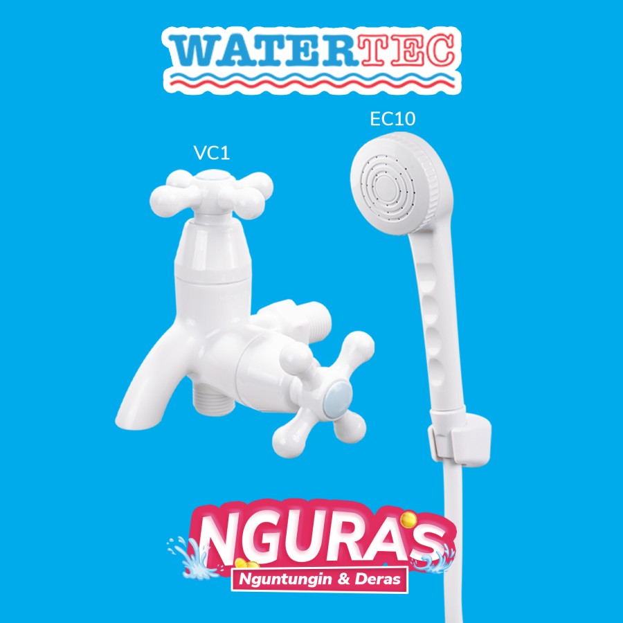 Paket Keran Polimer Watertec - Nguras 1 Kode Item VC1, EC10