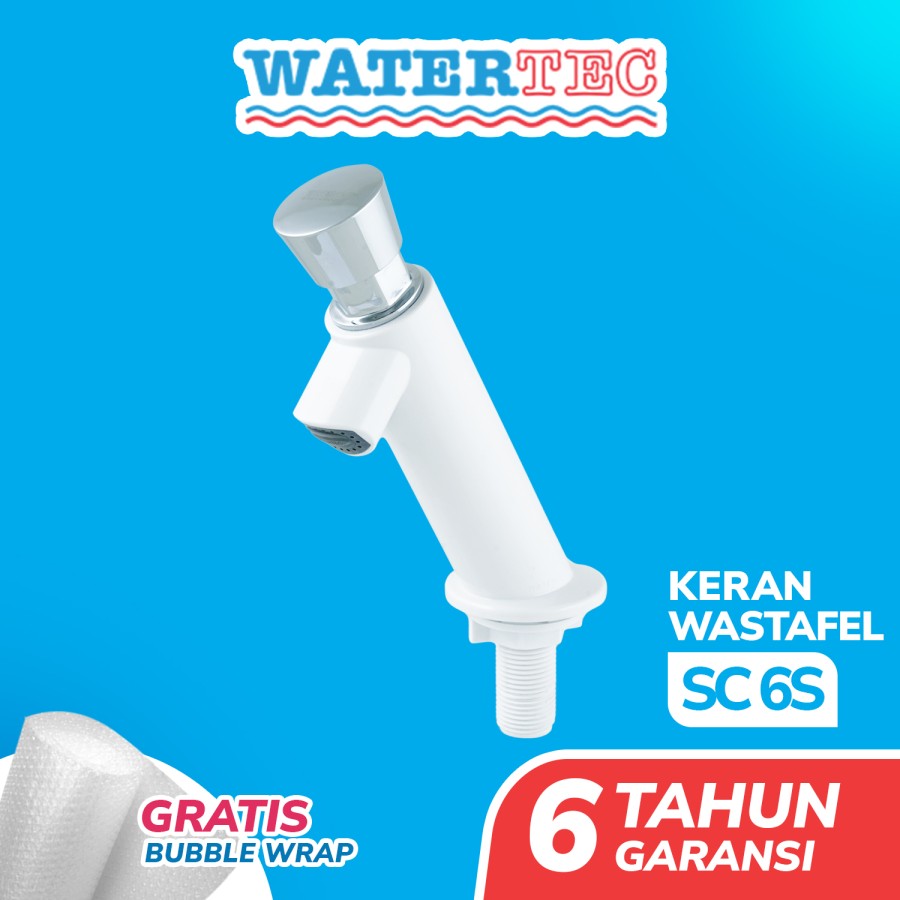 Watertec Keran Kran Wastafel Polimer Bukan Plastik Biasa