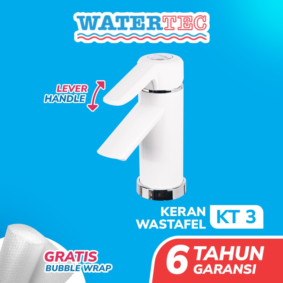 Watertec Keran Kran Wastafel Polimer Bukan Plastik Biasa