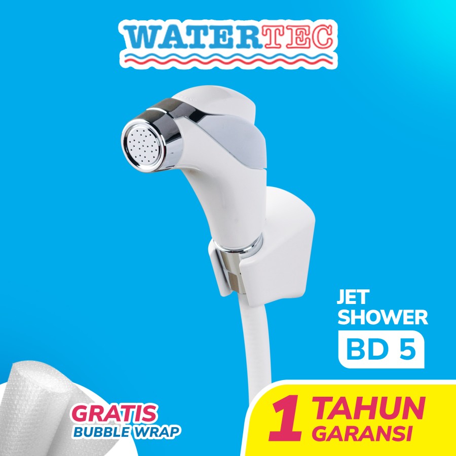 Watertec Vitus Jet Shower Cebok Jet Washer Bidet 1/2" Putih (BD5 WHT)