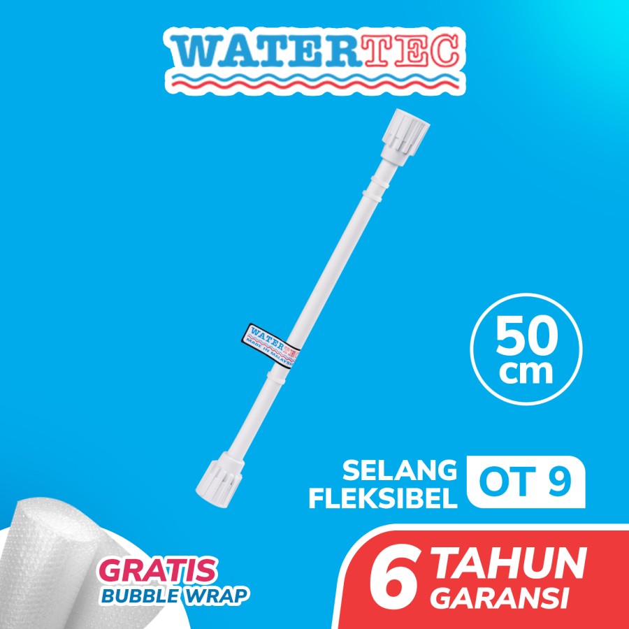 Watertec Selang Air Flexible RI Hose PVC Selang Air Panas 50CM (OT9)