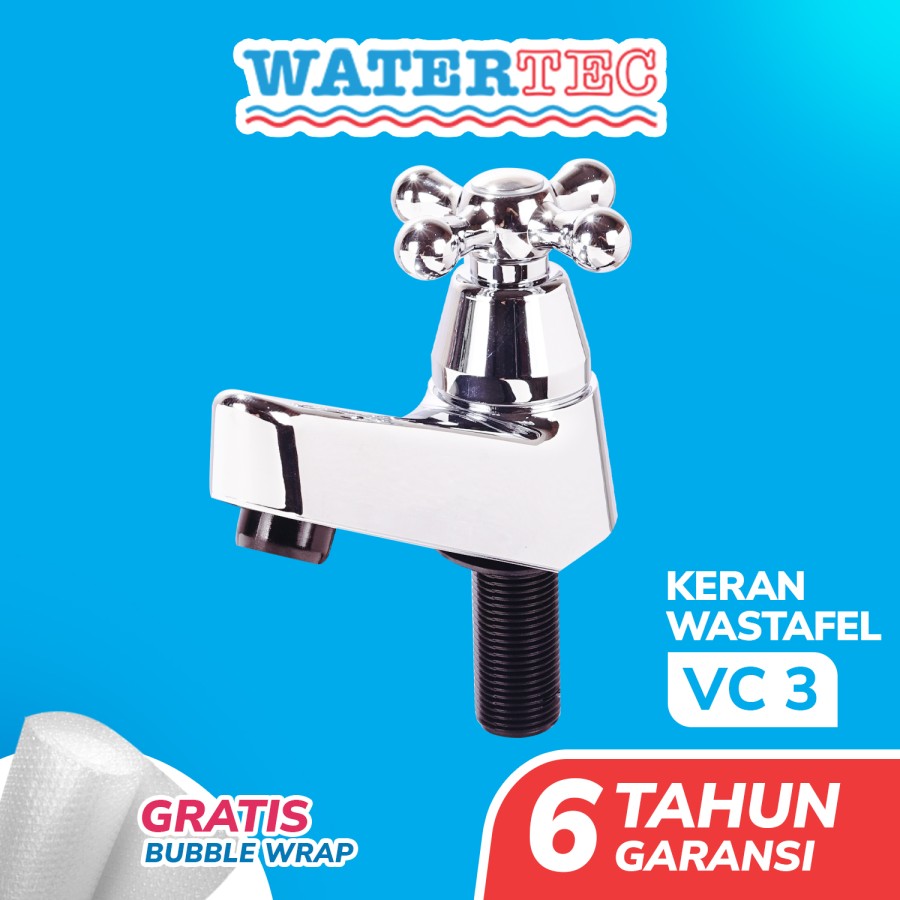Watertec Keran Kran Wastafel Polimer Bukan Plastik Biasa