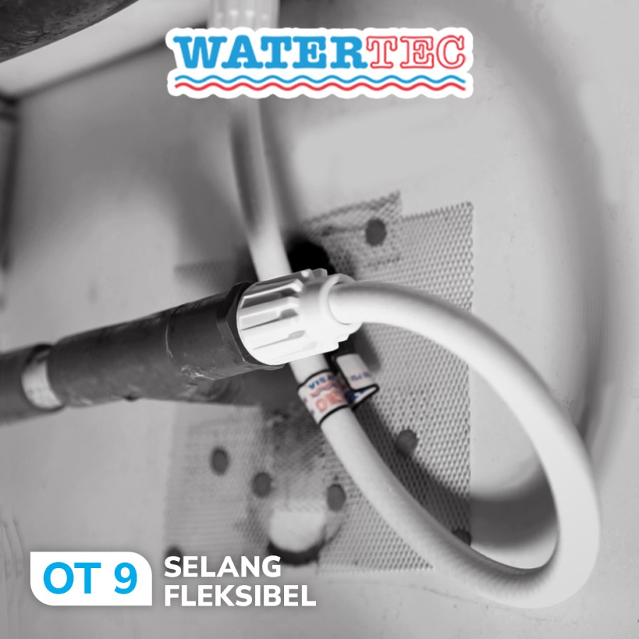 Watertec Selang Air Flexible RI Hose PVC Selang Air Panas 50CM (OT9)