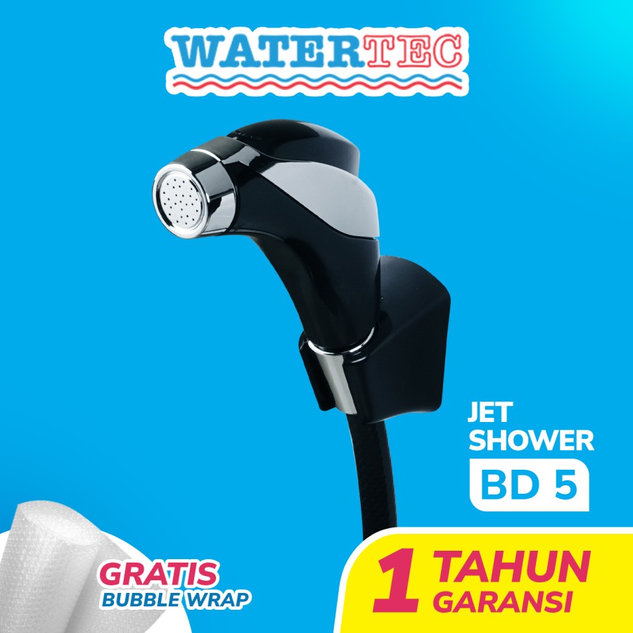 Watertec Vitus Jet Shower Cebok Washer Bidet Polimer 1/2" (BD5 BLC)